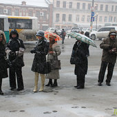 Мартовская метель пришла во Владивосток (ФОТО)