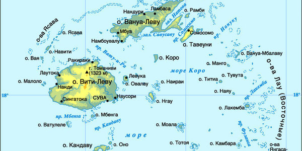 На Фиджи обрушился 