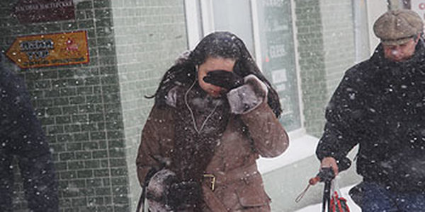 В пятницу,13 февраля, в Приморье прошли обильные осадки