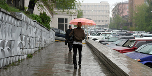 Шанхайский циклон принес осадки в Приморье