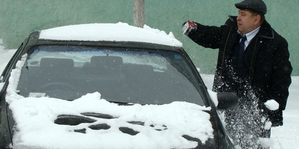 Как Находку засыпало снегом (ФОТО)