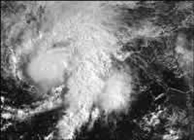 В Тихом океане господствуют два тропических шторма