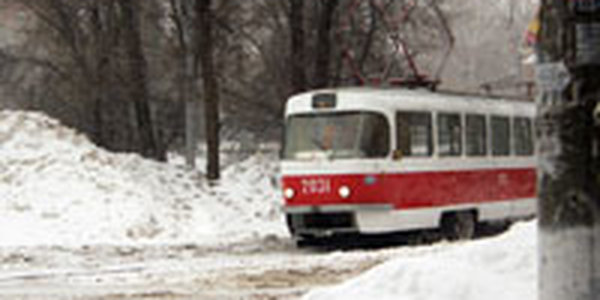 В движении транспорта наблюдаются перебои