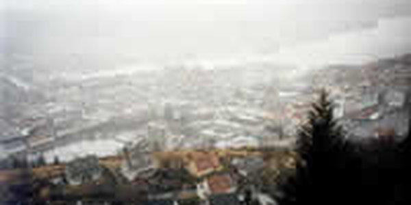  Европа скрылась в тумане 