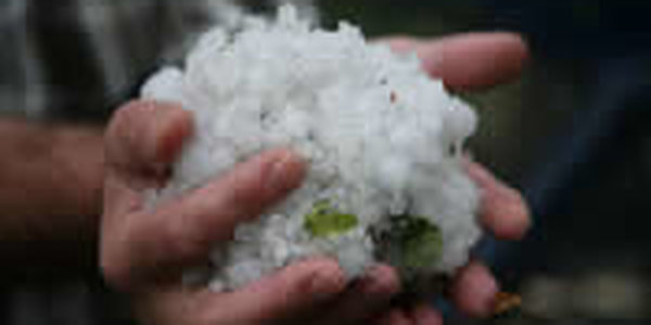 На Австралию обрушился разрушительный град