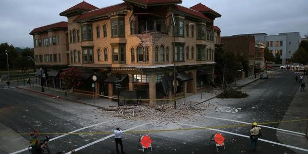 В Калифорнии произошло самое сильное за последние 25 лет землетрясение