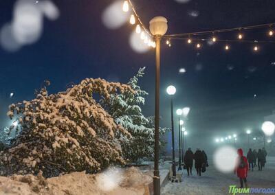 -27,6°C: во Владивостоке сегодня ночью установлен новый рекорд холода