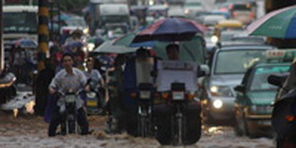 В Китае наблюдается сильнейший за столетие паводок