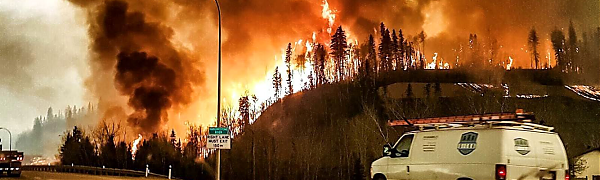 Глобальное потепление «приложило руку» к сильным пожарам в Канаде