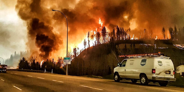 Глобальное потепление «приложило руку» к сильным пожарам в Канаде
