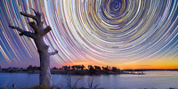 Путешествия звезд по небу Австралии