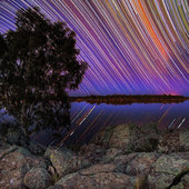 Путешествия звезд по небу Австралии