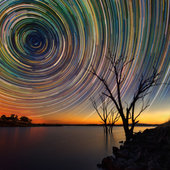 Путешествия звезд по небу Австралии