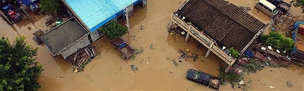 На Китай обрушился тайфун «Дяньму»