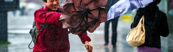 Тайфун «Линлин» несёт в Приморье ливни и штормовой ветер