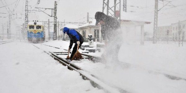 В Китае объявлен «синий» уровень опасности из-за похолодания