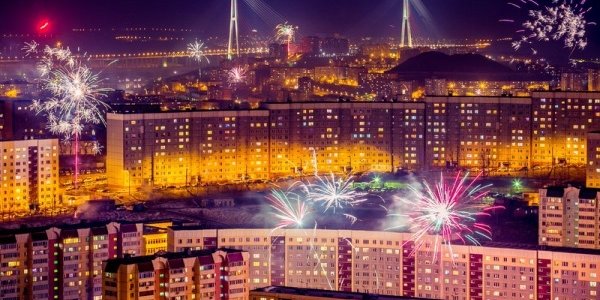 Новогодний фейерверк горожане увидят в трёх точках Владивостока