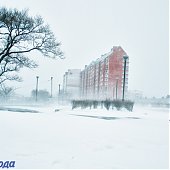 В воскресенье Приморье накрыл последний зимний снегопад