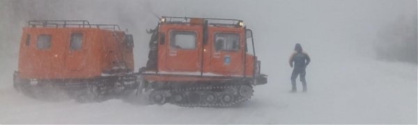 Магадан парализован из-за сильнейшего снегопада