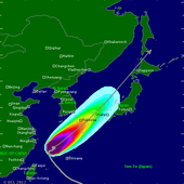 18-19 сентября тайфун «Талим» ухудшит погоду на востоке Приморья