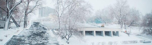 Когда снежный циклон покинет Приморье