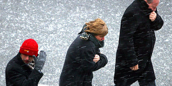 Аргентину замело снегами