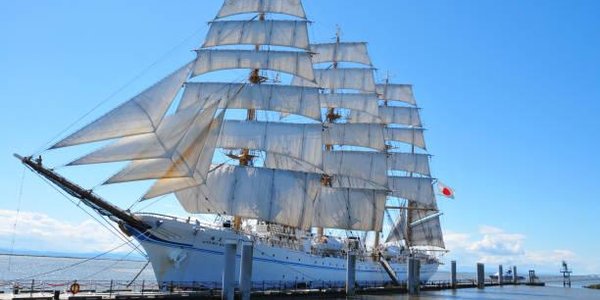 Во Владивосток завтра прибывает большой японский парусник «Kaiwo Maru»