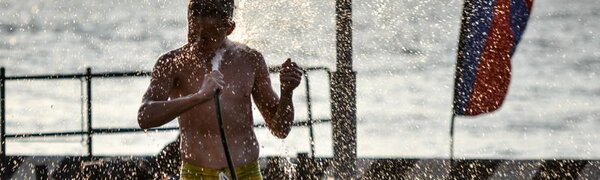 30-тиградусная жара не покидает Владивосток 