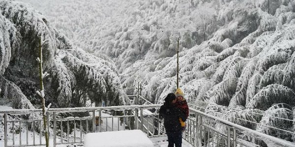 Аномальные морозы ударили на востоке Азии