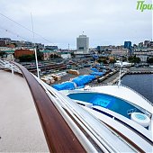 Круизный лайнер «Sun Princess» впервые посетил Владивосток