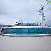 Круизный лайнер «Sun Princess» впервые посетил Владивосток
