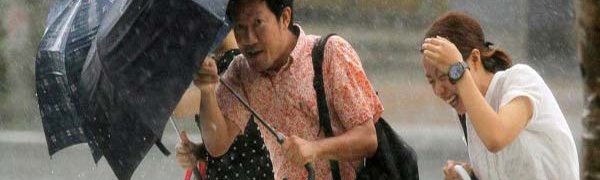 Тайфун «Накри» вынудил эвакуироваться 350 тысяч японцев