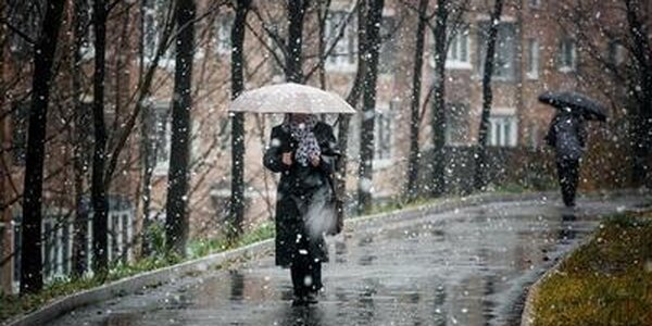 В День метеоролога природа подарила Приморью дождь со снегом