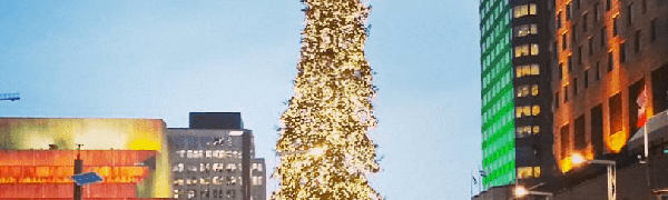 В Монреале установили «самую уродливую» ёлку