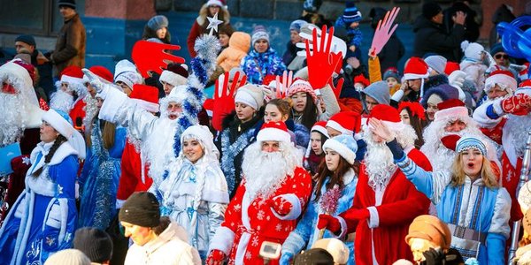Шествие Дедов Морозов пройдёт во Владивостоке 24 декабря