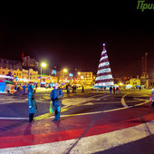 Новогодние огни Владивостока