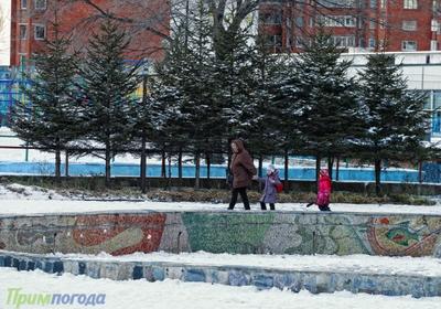 Во Владивостоке сохраняется морозная погода
