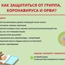 Профилактика гриппа и коронавирусной инфекции (ИНФОГРАФИКА)