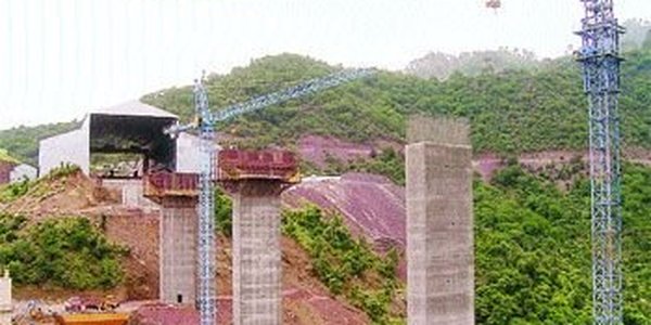 В Индии строят самый высокий в мире железнодорожный мост