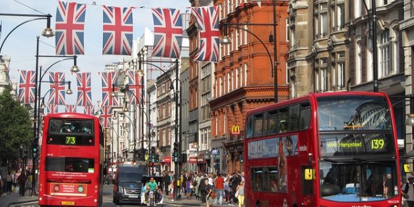 Лондонскую Оксфорд-стрит признали самым загрязненным местом в мире