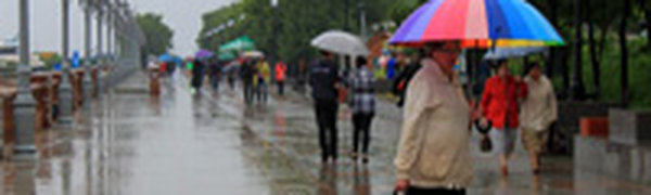 Завтра в Приморье начнутся сильные дожди