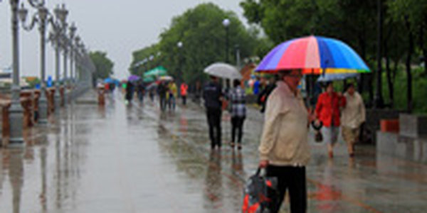 Завтра в Приморье начнутся сильные дожди