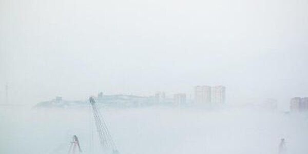 На побережье Приморья снова туман