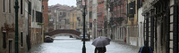 Проливные дожди привели к наводнению на северо-западе Италии