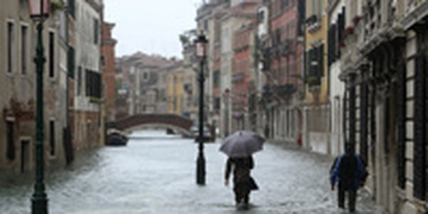 Проливные дожди привели к наводнению на северо-западе Италии