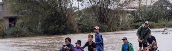 Тропический шторм «Саудель» ударил по Филиппинам 