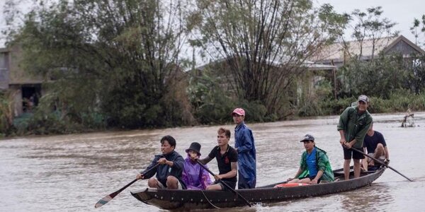 Тропический шторм «Саудель» ударил по Филиппинам 