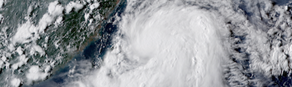 Траектория движения тайфуна «Бави» не изменилась