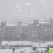 Город в снежной весне (ФОТО)