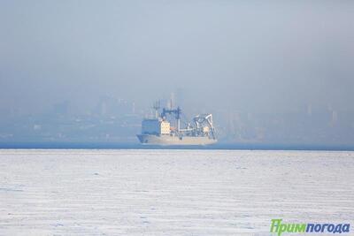 Взлом припайного льда ожидается в заливах Владивостока